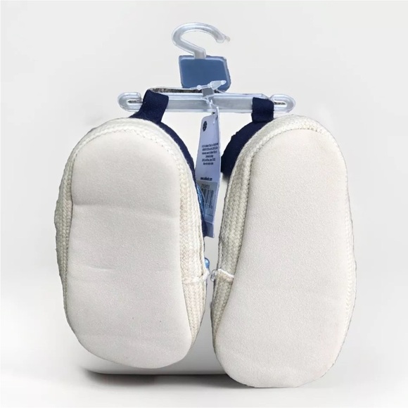 NEW- OshKosh B'gosh GIRLS Mary Janes - SHOES - Blue/White - Size 2, 3-6M, NWT - Picture 2 of 8